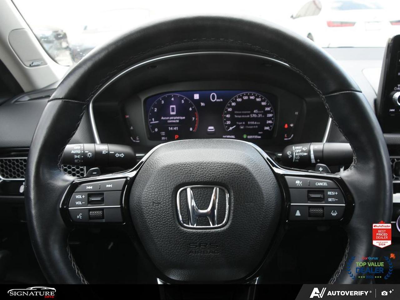 2022 Honda Civic Touring No Accident Sunroof Leather Photo