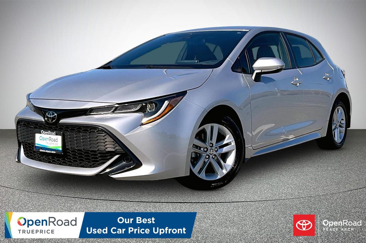 Used 2021 Toyota Corolla Hatchback CVT for sale in Surrey, BC