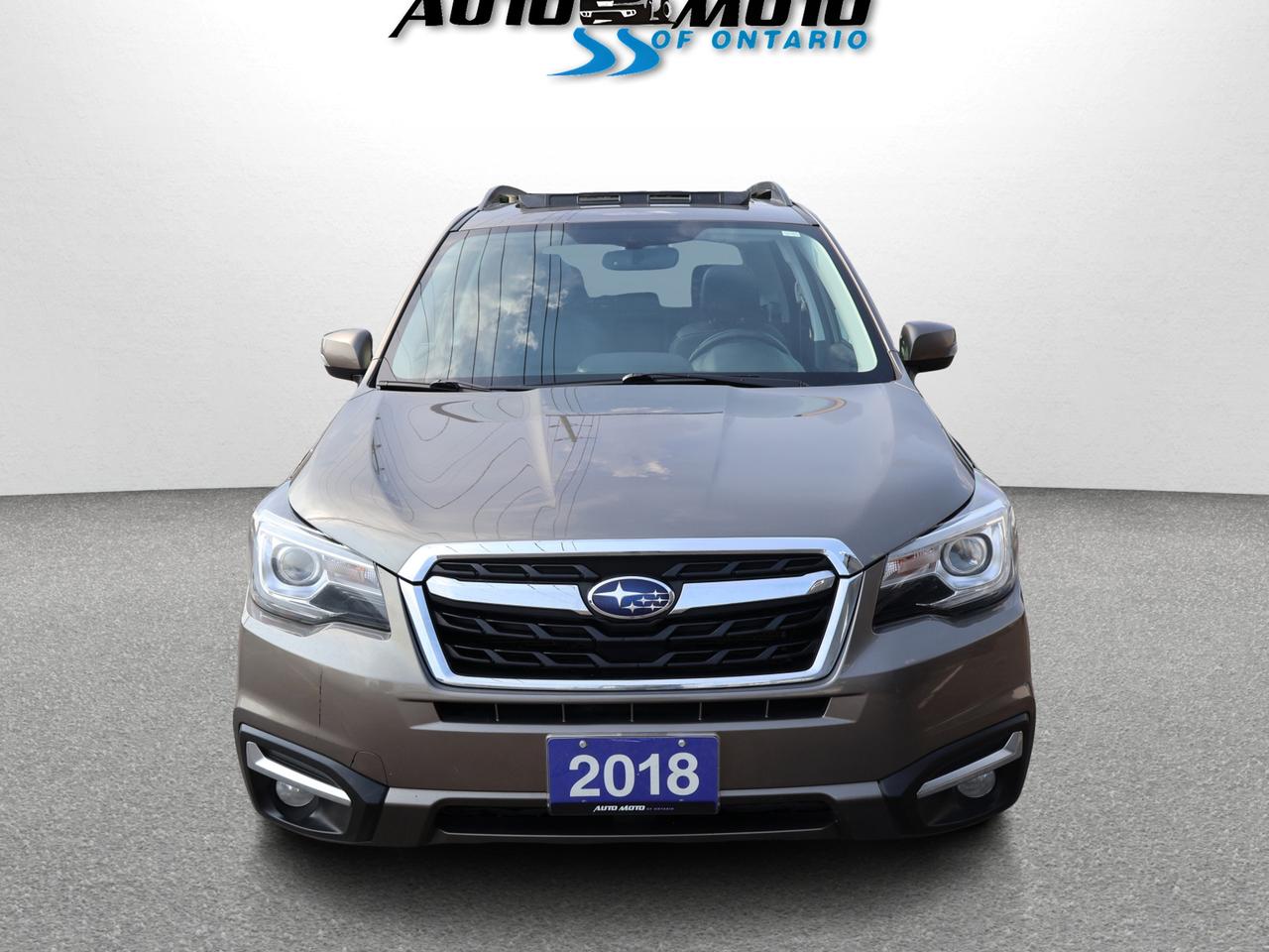2018 Subaru Forester LIMITED AWD *ACCIDENT FREE* CAMERA NAV BLUETOOTH LEATHER HEATED SEATS PANO ROOF CRUISE ALLOYS Photo1