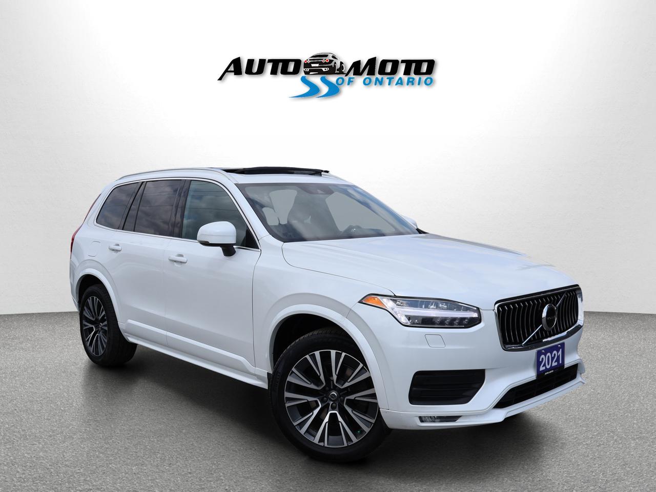 Used 2021 Volvo XC90 T6 MOMENTUM AWD CERTIFIED *ACCIDENT FREE* CAMERA NAV BLUETOOTH LEATHER HEATED SEATS PANO ROOF CRUISE ALLOYS for sale in Burlington, ON