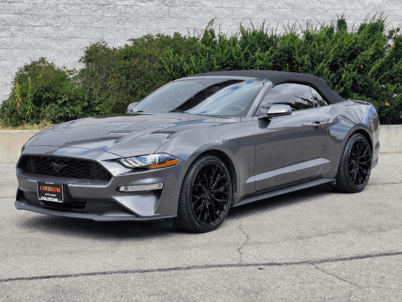 2019 Ford Mustang ECOBOOST PREMIUM CONVERTIBLE-BLACK RIMS-LOADED Photo5