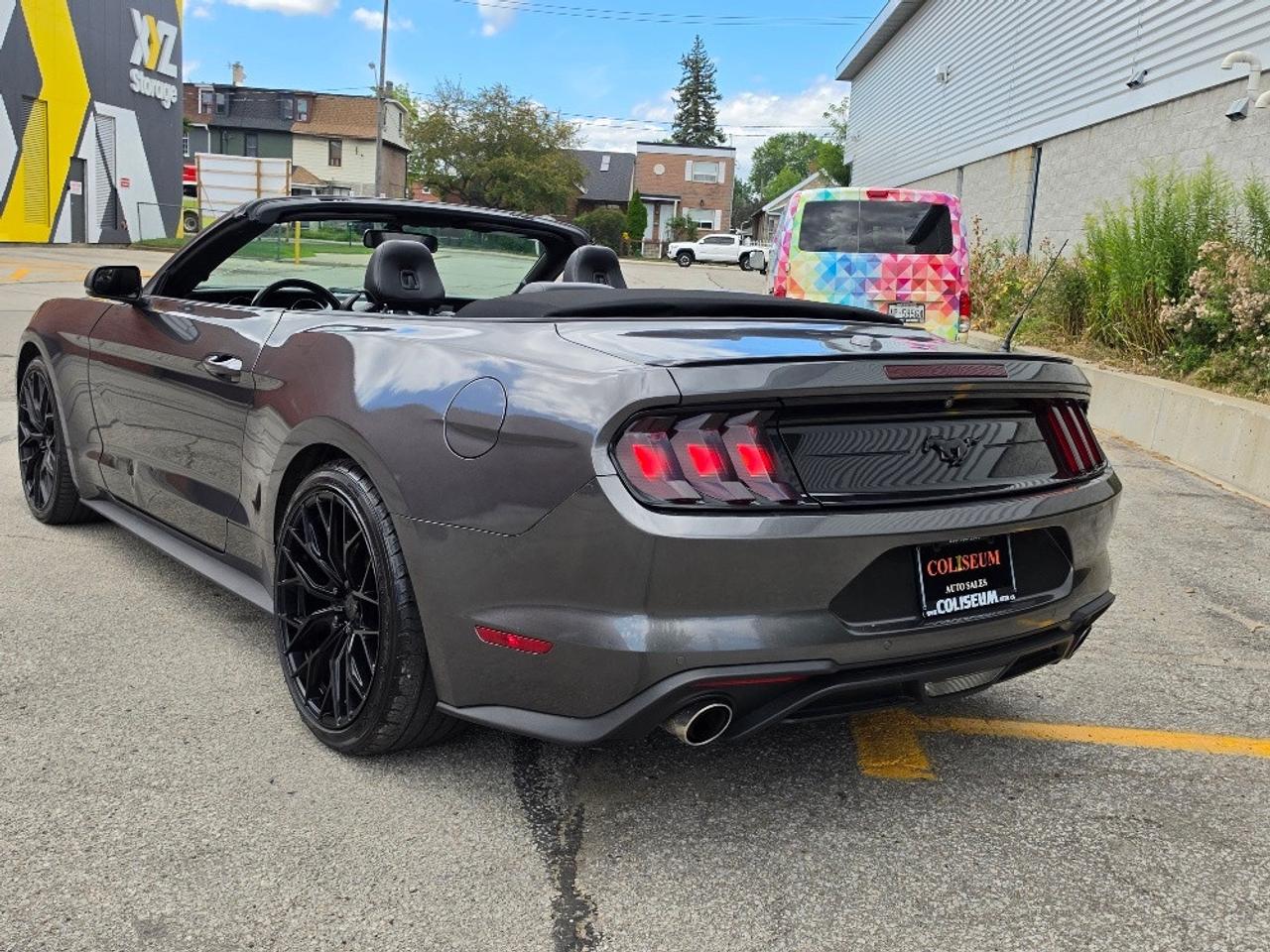 2019 Ford Mustang ECOBOOST PREMIUM CONVERTIBLE-BLACK RIMS-LOADED Photo