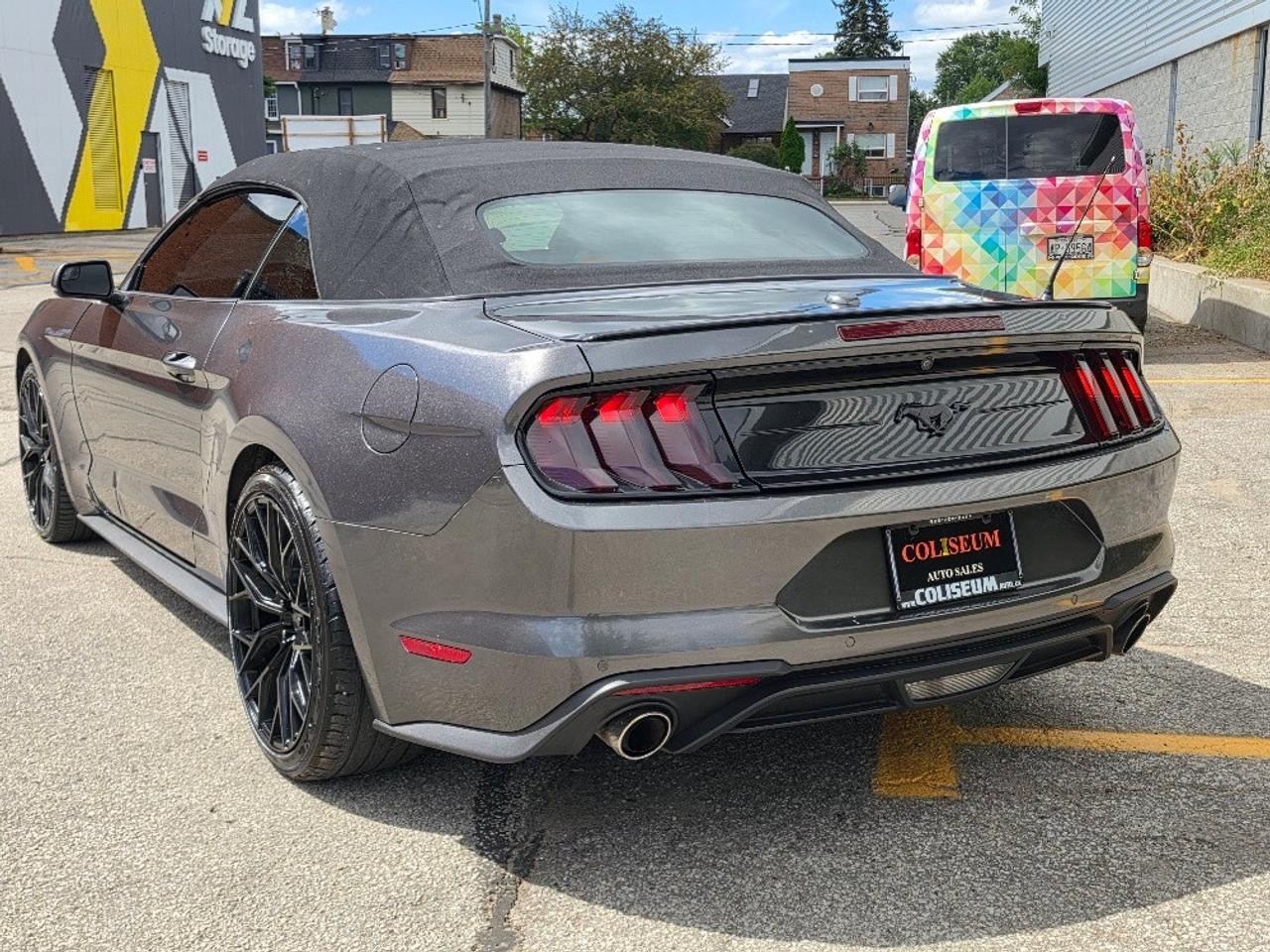 2019 Ford Mustang ECOBOOST PREMIUM CONVERTIBLE-BLACK RIMS-LOADED Photo