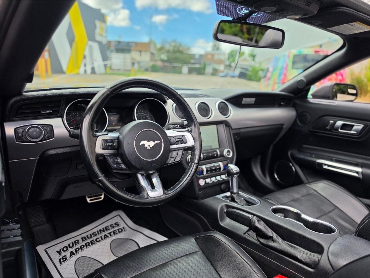 2019 Ford Mustang ECOBOOST PREMIUM CONVERTIBLE-BLACK RIMS-LOADED Photo