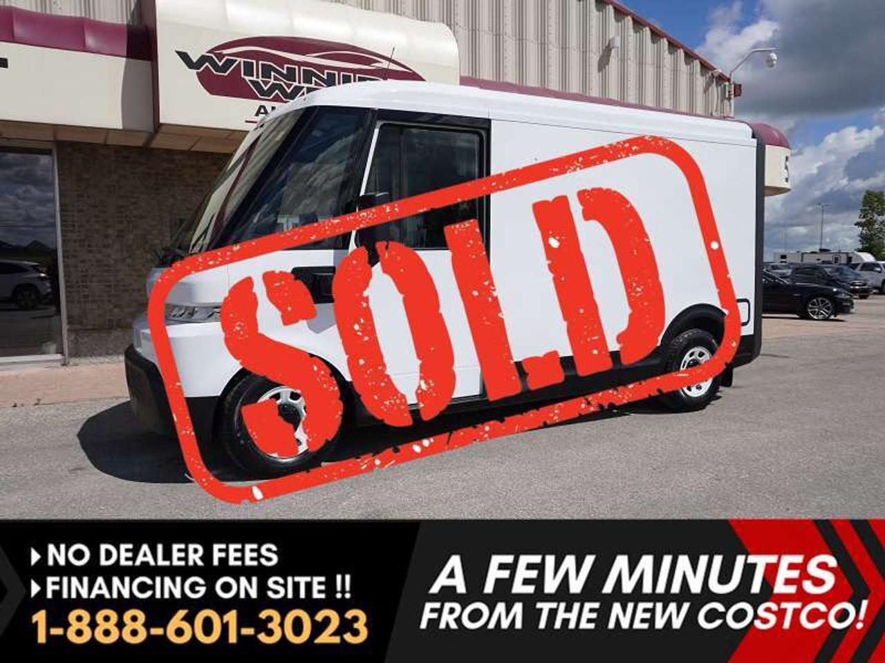*** Dealer arranged financing on site! Quick, Simple,  no calls or waiting on bank appointments required!! Drive away today ***   NO ADMINISTRATION FEES!!  

** ARE you ready for the future of commercial and service vehicles?? The future is here!

The new 2025 Chevrolet Brightdrop  E AWD 400!! Yes it is revolutionary!!  No more fuel stops !!!  - - No more constant maintenance  - - No more oil changes, transmission services and pesky spark plugs!!  Capable ALL Wheel Drive -- Large easy to access cargo room  - -  Heated Seat  - -  Heated Steering Wheel  - -  Hight Tech loaded with safety features - - Total Surround View Camera visibility  - -  Blind Spot Monitoring  - -   Rev Camera  - -  Smart Key  - -  Heavy Duty roll up rear cargo door -- Adpaptable for both on grade and dock loading --  Motion Sensor Cargo Light

Stand out with the all new futuristic design.  This all wheel drive unit has it all.  Upgraded battery for ultimate range (almost 500 kms per charge)  The large infotainment center. Over 412 cubic feet of cargo room.  Low curbside step-in height for simple entering and exciting 100 times a day.  Oversized large sliding man doors again for making deliveries that much easier.   Staying comfortable was taken into consideration in all areas.  Safety was not taken lightly, with blind spot monitoring, lane assist, reverse camera, adaptive cruise, this is a dream to drive.  Comfort for the driver also not overlooked with heated seat and heated wheel Bluetooth connectivity and Navigation capability.  

Start the dream machine working and making money.  This simple low maintenance vehicle will be on the road MAKING you money............rather than  in the shop COSTING you money.  


Key Features and Highlights
- Massive 11.3" diagonal infotainment display
- Nav capable
- Wireless Apple Car Play and Android Auto
- All Wheel Drive
- Enhanced automatic emergency braking 
- Front automatic emergency pedestrian and cyclist braking
- Reverse automatic braking
- Adaptive cruise control
- Blind zone steering assist
- Rear cross traffic braking
- Front and rear park assist
- Lane Keep assist with lane departure warning
- Following distance indicator
- Intellabeam auto high beams
- Rain sense front wipers
- Power & heated mirrors
- Heated seats
- Heated steering wheel
- Anti-slip cargo area floor covering

Comes with a Manitoba Safety Certification, and we have many Extended Powertrain warranties available on your vehicle purchase up to 10-year coverage (on eligible vehicles see dealer for details). Financing on site with Zero down financing OAC. Trades accepted. View at Winnipeg West Automotive Group, 5195 Portage Ave. (only a couple of minutes past the new Costco) Dealer permit # 6007, This Car is located in Winnipeg Manitoba,  however we can have it shipped anywhere in North America relatively inexpensively.
