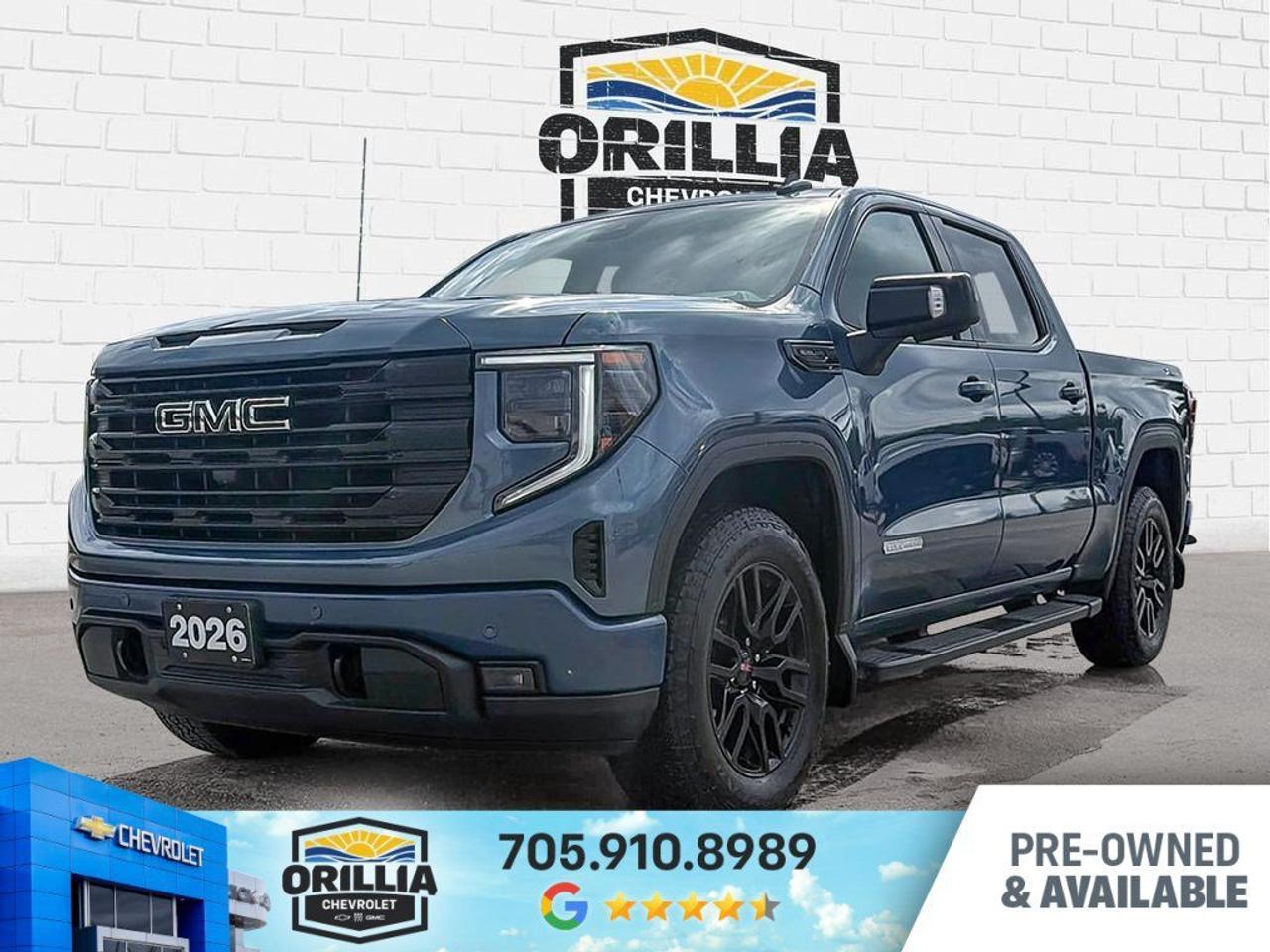 Dynamic Gas V8 5.3L engine | 4WD capability for Canadian terrains | Striking Downpour exterior finish

Introducing the 2026 GMC Sierra 1500 Elevation, a certified pre-owned powerhouse designed for those who demand both style and substance. This robust 4-door pickup truck is perfect for Canadian drivers looking for a reliable companion in all terrains and weathers. Finished in a striking Downpour exterior, this truck makes a bold statement while delivering exceptional performance and versatility.

Under the hood, the Sierra 1500 Elevation is equipped with a dynamic Gas V8 5.3L engine, paired seamlessly with an automatic transmission. The 4WD capability ensures that whether youre navigating city streets or venturing into the great outdoors, youll experience smooth, confident driving. The gasoline fuel type balances power with efficiency, allowing you to tackle long distances with ease and refinement.

Inside, the Sierra 1500 Elevation offers a blend of comfort and cutting-edge technology, crafted to enhance every journey. The spacious cabin is thoughtfully designed to provide ample room for both passengers and cargo, ensuring a comfortable ride regardless of the destination. Advanced infotainment features keep you connected and entertained, while intuitive controls make navigating your options effortless and enjoyable.

Safety is paramount in the Sierra 1500 Elevation, offering a suite of features that inspire confidence behind the wheel. From enhanced driver assistance systems to visibility and parking aids, this truck is engineered to provide peace of mind across varied Canadian weather and road conditions. With these advanced safety measures, youll drive with assurance, knowing that both you and your passengers are well-protected.

Overall, the 2026 GMC Sierra 1500 Elevation embodies the perfect fusion of rugged capability and modern comfort, making it an ideal choice for drivers seeking a dependable and stylish vehicle. Its robust nature, combined with thoughtful features, makes it a valuable addition to any lifestyle, ready to take on the challenges of everyday driving and beyond.

Specifications

Engine: Gas V8 5.3L

Drive: 4WD

Transmission: Automatic

Exterior Color: Downpour

Status: Certified Pre-Owned
