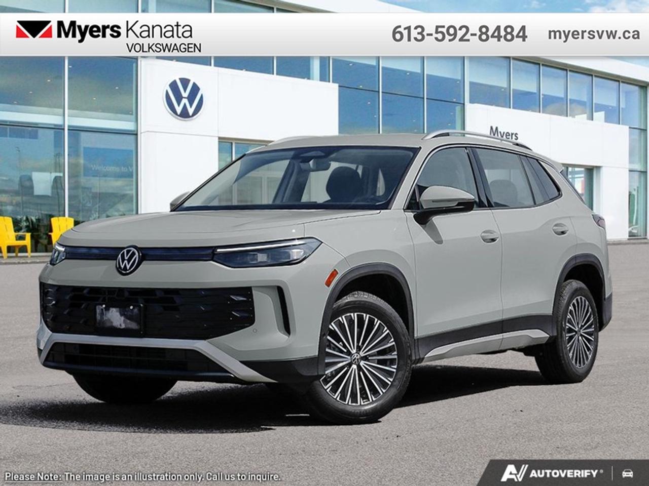 <b>Power Liftgate,  Wireless Charging,  Heated Seats,  Heated Steering Wheel,  Adaptive Cruise Control!</b><br> <br> The 2026 Volkswagen Tiguan blends fresh styling, enhanced dynamics and versatile compact SUV appeal into one modern package.<br> <br>From the outside, the 2026 Volkswagen Tiguan makes a bold impression with its upright proportions, sharp body lines and modern lighting elements that reflect Volkswagens evolving design language. Inside, the cabin highlights quality materials, intuitive connectivity and seating designed to comfortably accommodate passengers and gear. With its refined look, intelligent features and Volkswagens reputation for engineering, the Tiguan delivers a well-balanced and engaging compact SUV experience.<br> <br>This Ascot Gry SUV has an Automatic transmission. <br> <br> Our Tiguans trim level is Comfortline. Standard features include heated front seats with a heated steering wheel, a power liftgate for rear cargo access, adaptive cruise control, remote engine start, wireless device charging, and a 12.9-inch infotainment screen with wireless Apple CarPlay and Android Auto. Safety features also include lane keep assist with lane departure warning, collision mitigation, blind spot alert, and front and rear parking sensors. This vehicle has been upgraded with the following features: Power Liftgate, Wireless Charging, Heated Seats, Heated Steering Wheel, Adaptive Cruise Control, Remote Start, Lane Keep Assist.<br><br> <br>To apply right now for financing use this link: <a href=https://www.myersvw.ca/financing-request/ target=_blank>https://www.myersvw.ca/financing-request/</a><br> <br/><br>Call one of our experienced Sales Representatives today and book your very own test drive! Why buy from us? Move with the Myers Automotive Group since 1942! We take all trade-ins - Appraisers on site!<br> Come by and check out our fleet of 30+ used cars and trucks and 140+ new cars and trucks for sale in Kanata.  o~o