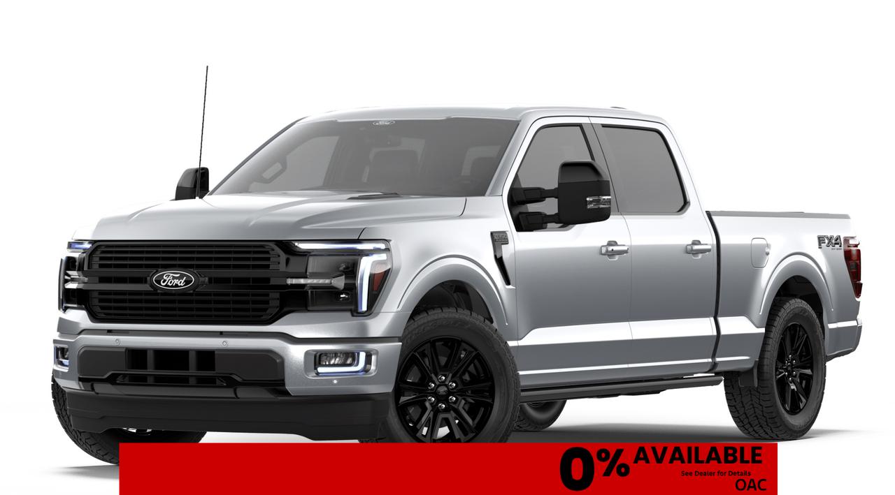 Iconic Silver Metallic 2026 Ford F-150 Pickup Truck Four-Wheel Drive Automatic