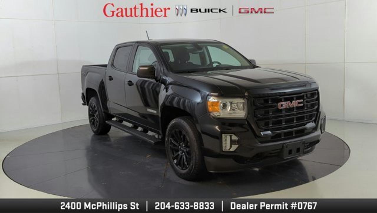 Used 2021 GMC Canyon 4WD Elevation for sale in Winnipeg, MB