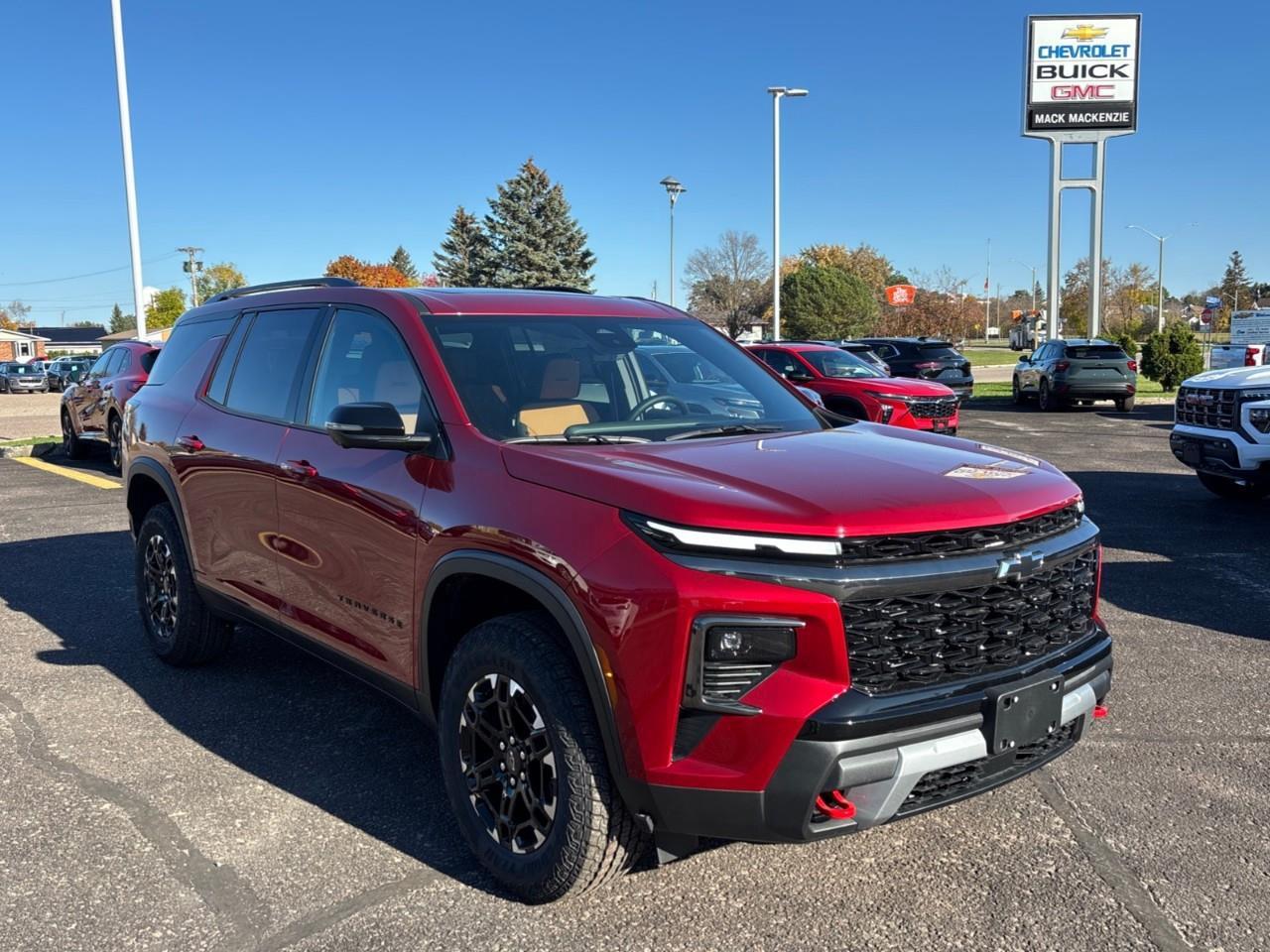 2027 Chevrolet Traverse Z71 New Rugged 7 Passenger AWD SUV with Advanced Twin-Clutch AWD System, Panoramic Sunroof, Heated Front Seats, Heated Steering Wheel, Adaptive Cruise Control, Hands Free Power Liftgate, 11 Drivers Inform Photo