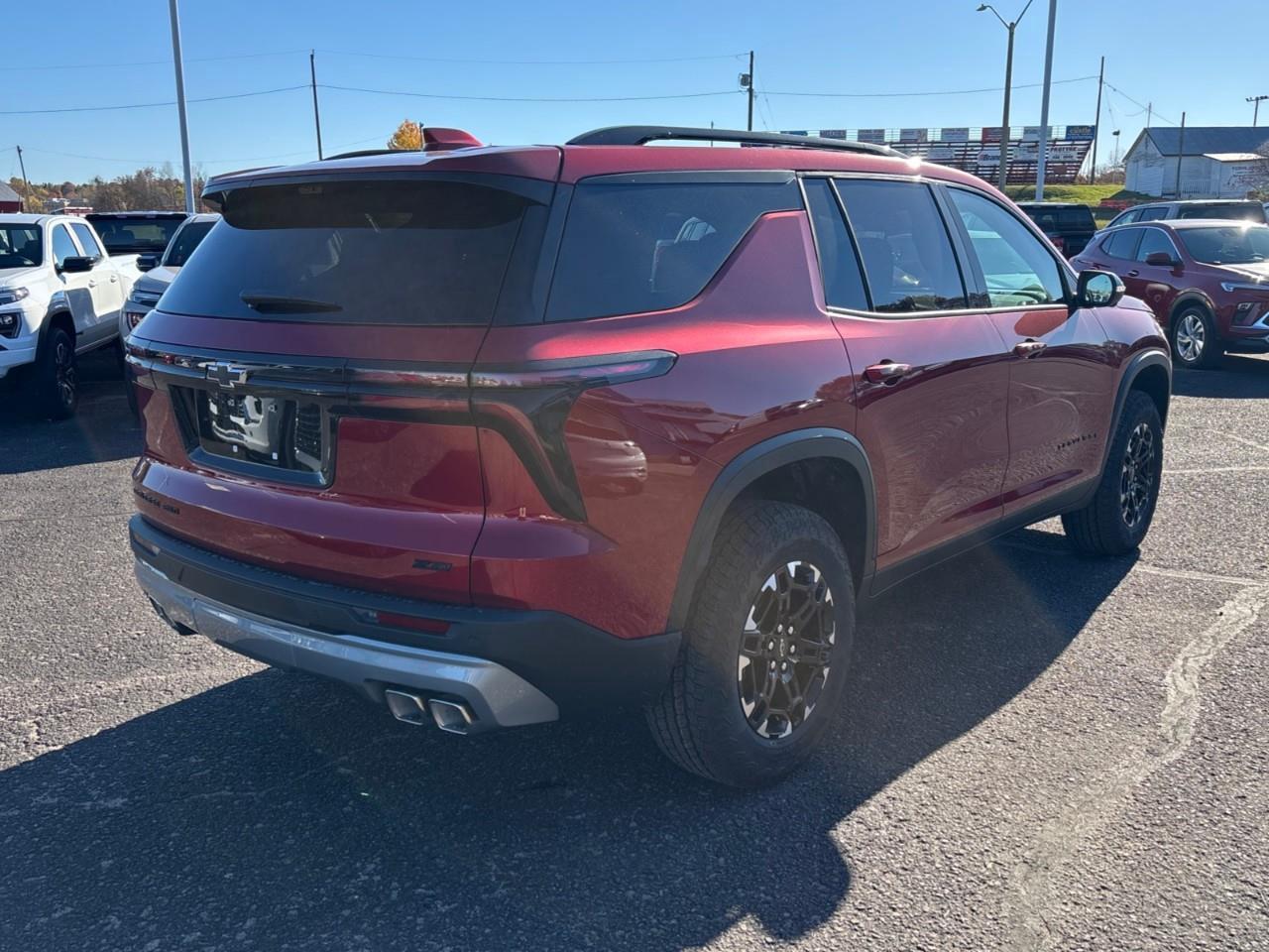 2027 Chevrolet Traverse Z71 New Rugged 7 Passenger AWD SUV with Advanced Twin-Clutch AWD System, Panoramic Sunroof, Heated Front Seats, Heated Steering Wheel, Adaptive Cruise Control, Hands Free Power Liftgate, 11 Drivers Inform Photo