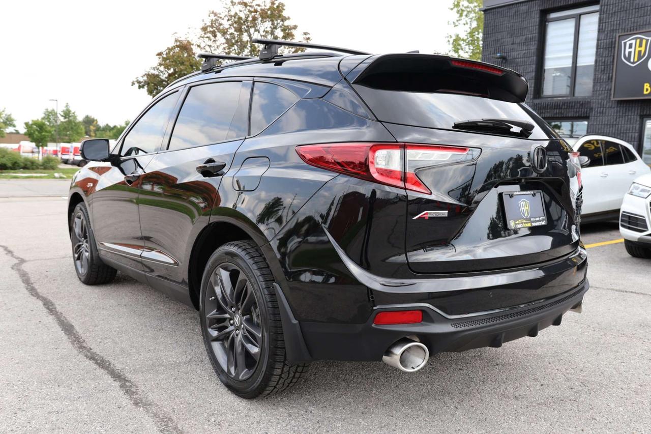 2021 Acura RDX A-Spec SH-AWD-R STARTER/NAV/ADAPT CRUISE/BCAM/BLIS/FCW/LKA/LEATHER&SUEDE/H SEATS & STEERING/KEYLESS/CARPLAY/PANOROOF Photo