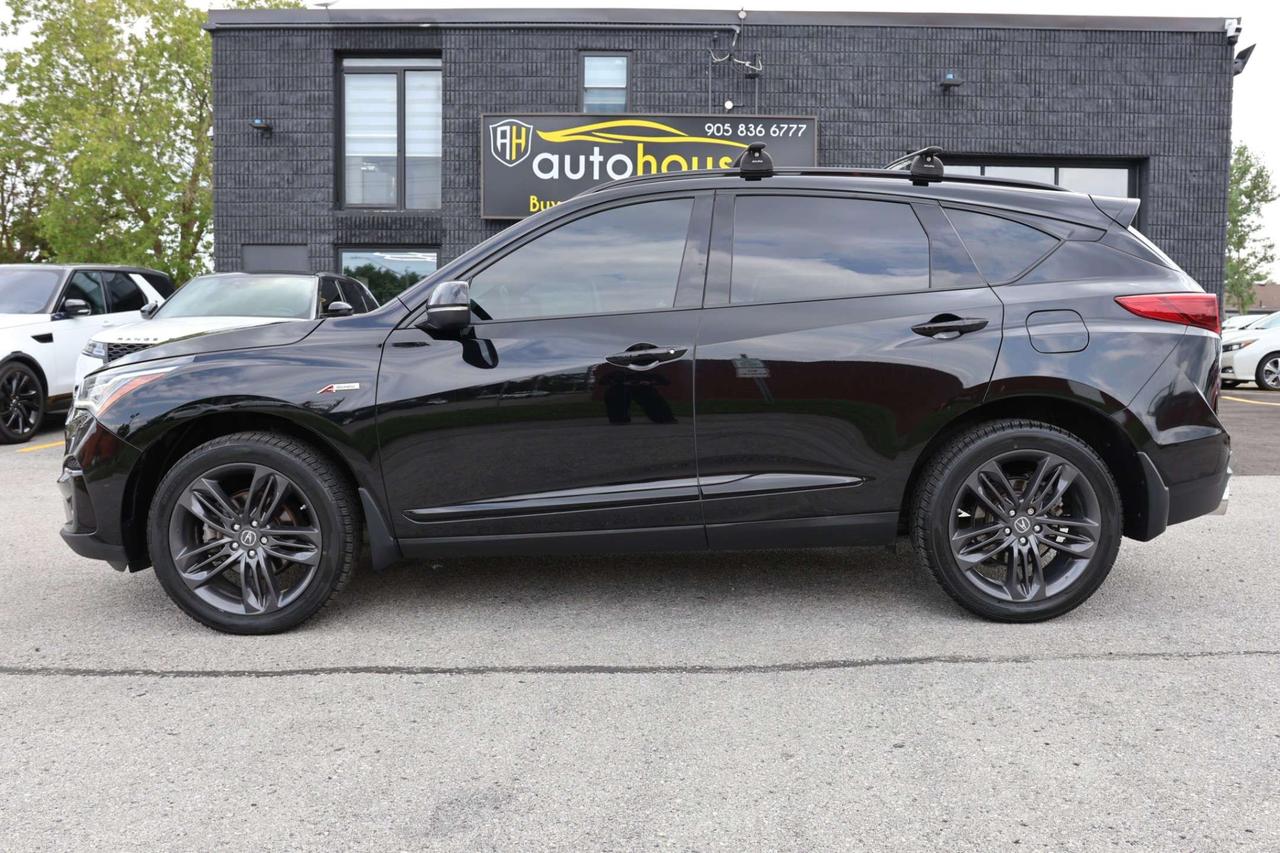 2021 Acura RDX A-Spec SH-AWD-R STARTER/NAV/ADAPT CRUISE/BCAM/BLIS/FCW/LKA/LEATHER&SUEDE/H SEATS & STEERING/KEYLESS/CARPLAY/PANOROOF Photo2