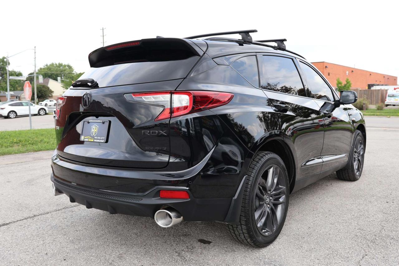 2021 Acura RDX A-Spec SH-AWD-R STARTER/NAV/ADAPT CRUISE/BCAM/BLIS/FCW/LKA/LEATHER&SUEDE/H SEATS & STEERING/KEYLESS/CARPLAY/PANOROOF Photo