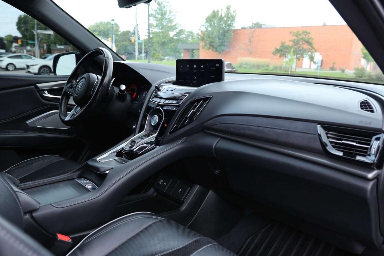2021 Acura RDX A-Spec SH-AWD-R STARTER/NAV/ADAPT CRUISE/BCAM/BLIS/FCW/LKA/LEATHER&SUEDE/H SEATS & STEERING/KEYLESS/CARPLAY/PANOROOF Photo