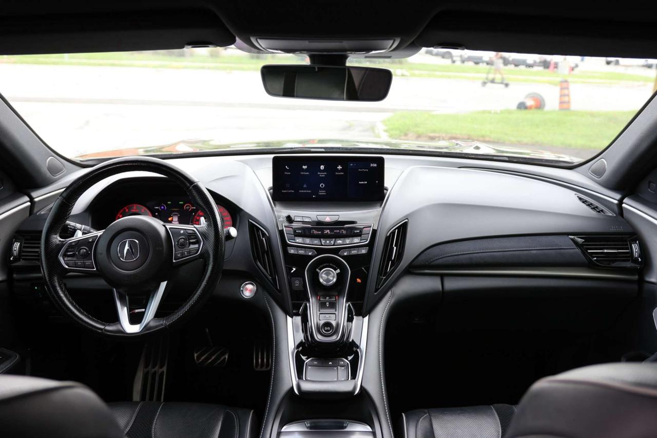 2021 Acura RDX A-Spec SH-AWD-R STARTER/NAV/ADAPT CRUISE/BCAM/BLIS/FCW/LKA/LEATHER&SUEDE/H SEATS & STEERING/KEYLESS/CARPLAY/PANOROOF Photo