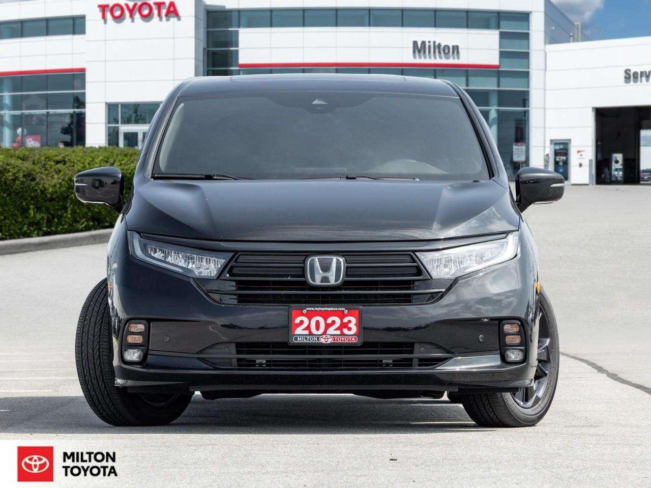 2023 Honda Odyssey LEATHER NAVIGATION 11 SPEAKERS VENTILATED SEATS POWER TAILGATE REAR ENTERTAINMENT NEW BRAKE PADS+ROTORS Black Edition Photo5