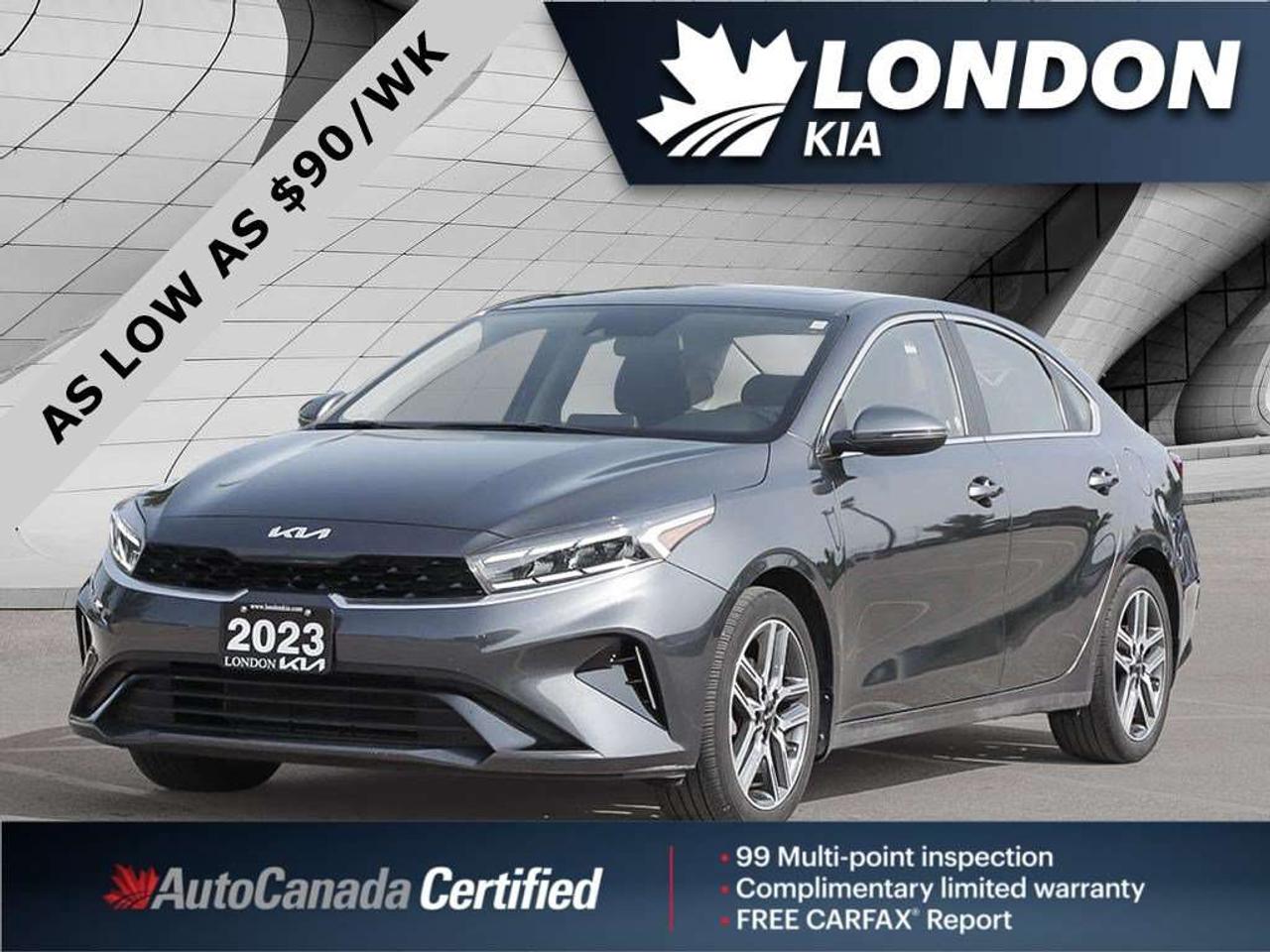 2023 Kia Forte EX+   Sunroof   Apple CarPlay   Heated Seats & Steering Wheel   Blind Spot Detection Photo0