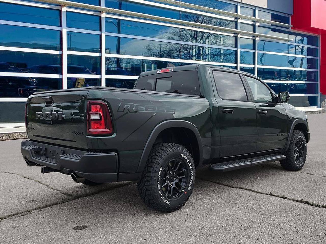 2027 RAM 1500 Rebel LEVEL2|PANO ROOF|SIDE STEPS| TRI FOLD TONNEAU| BED UTLIILTY GROUP| 5.7L HEMI Photo
