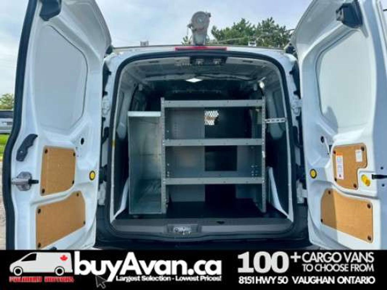 2021 Ford Transit Connect XL + Racks Shelves Divider *NO EXTRA FEES* Photo