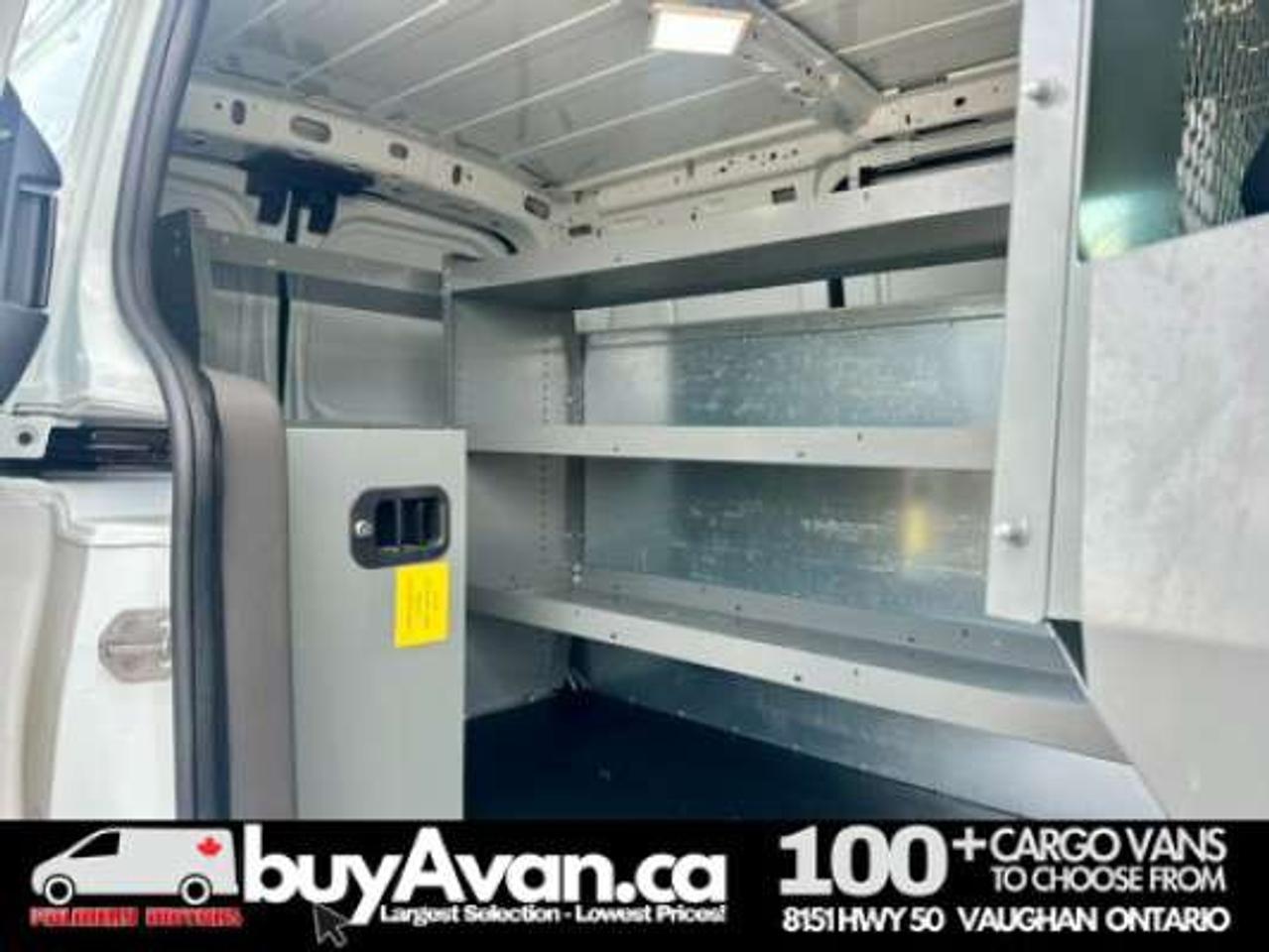 2021 Ford Transit Connect XL + Racks Shelves Divider *NO EXTRA FEES* Photo