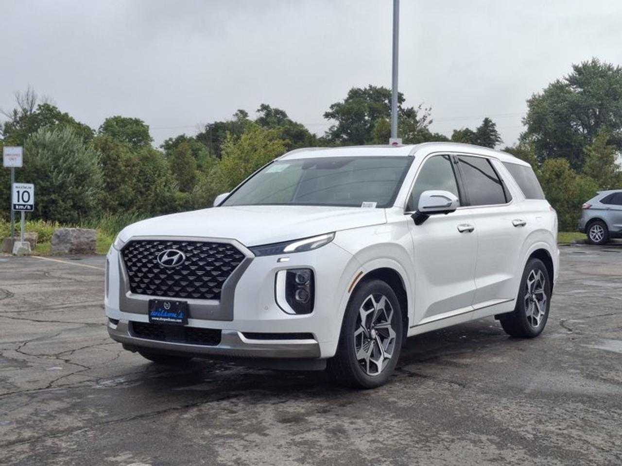 Look at this certified 2022 Hyundai Palisade Ultimate Calligraphy AWD | Leather | Sunroof | Heated Seats + Steering | Cooled Seats | and More !. Its Automatic transmission and 3.8 L engine will keep you going. This Hyundai Palisade has the following options: Sunroof, Leather, Heated Steering Wheel, Air Conditioning, Air Conditioned Seats, Heated Seats, Tilt Steering Wheel, Steering Radio Controls, Power Windows, and Power Locks. Stop by and visit us at Mark Wilsons Better Used Cars, 5055 Whitelaw Road, Guelph, ON N1H 6J4.MASSIVE SELECTION: 500+ vehicles in ONE LOCATION, all Live Market Priced for the best value!STRAIGHTFORWARD & TRANSPARENT PRICING: Our Advertised Price INCLUDES:Safety Certification! (No separate certification fee upcharge).FREE Carfax History Report!NO upcharge for paying cash!CONFIDENCE & PEACE OF MIND: 30-Day/3,000 km Warranty INCLUDED! Plus a 5-Day Exchange Privilege!*EASY FINANCING: Better-than-bank rates, $0 Down, and 3 Months No Payments available OAC. BAD CREDIT APPROVED HERE!WE BUY CARS: Get Top Dollar for your trade, or sell us your vehicle for CASH even if you dont buy ours!www.shopwilsons.comAn Honest, Transparent Buying Experience. Trusted in business since 1961!(Cash Prices Exclude HST and Licensing Fees only.)