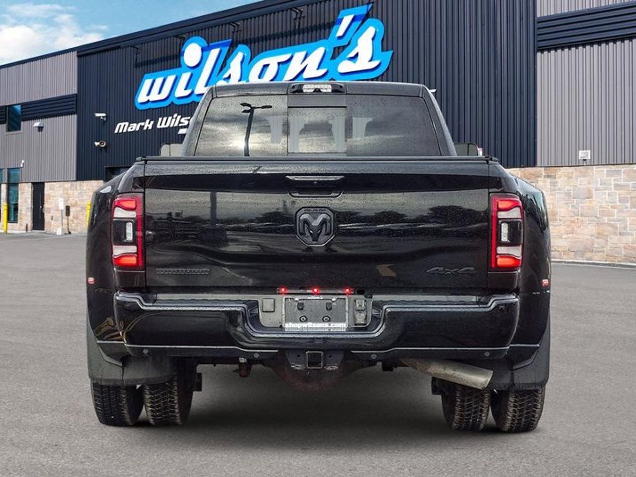 2022 RAM 3500 Big Horn Mega Cab DRW 4X4 | 6.7L H.O. Cummins Diesel | AISIN Trans | Night Edition | 360 Cam & More! Photo
