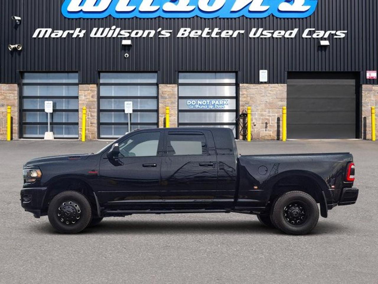 2022 RAM 3500 Big Horn Mega Cab DRW 4X4 | 6.7L H.O. Cummins Diesel | AISIN Trans | Night Edition | 360 Cam & More! Photo