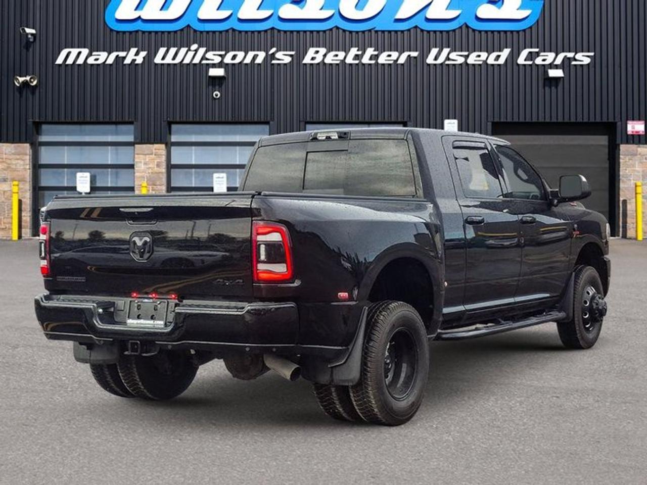 2022 RAM 3500 Big Horn Mega Cab DRW 4X4 | 6.7L H.O. Cummins Diesel | AISIN Trans | Night Edition | 360 Cam & More! Photo
