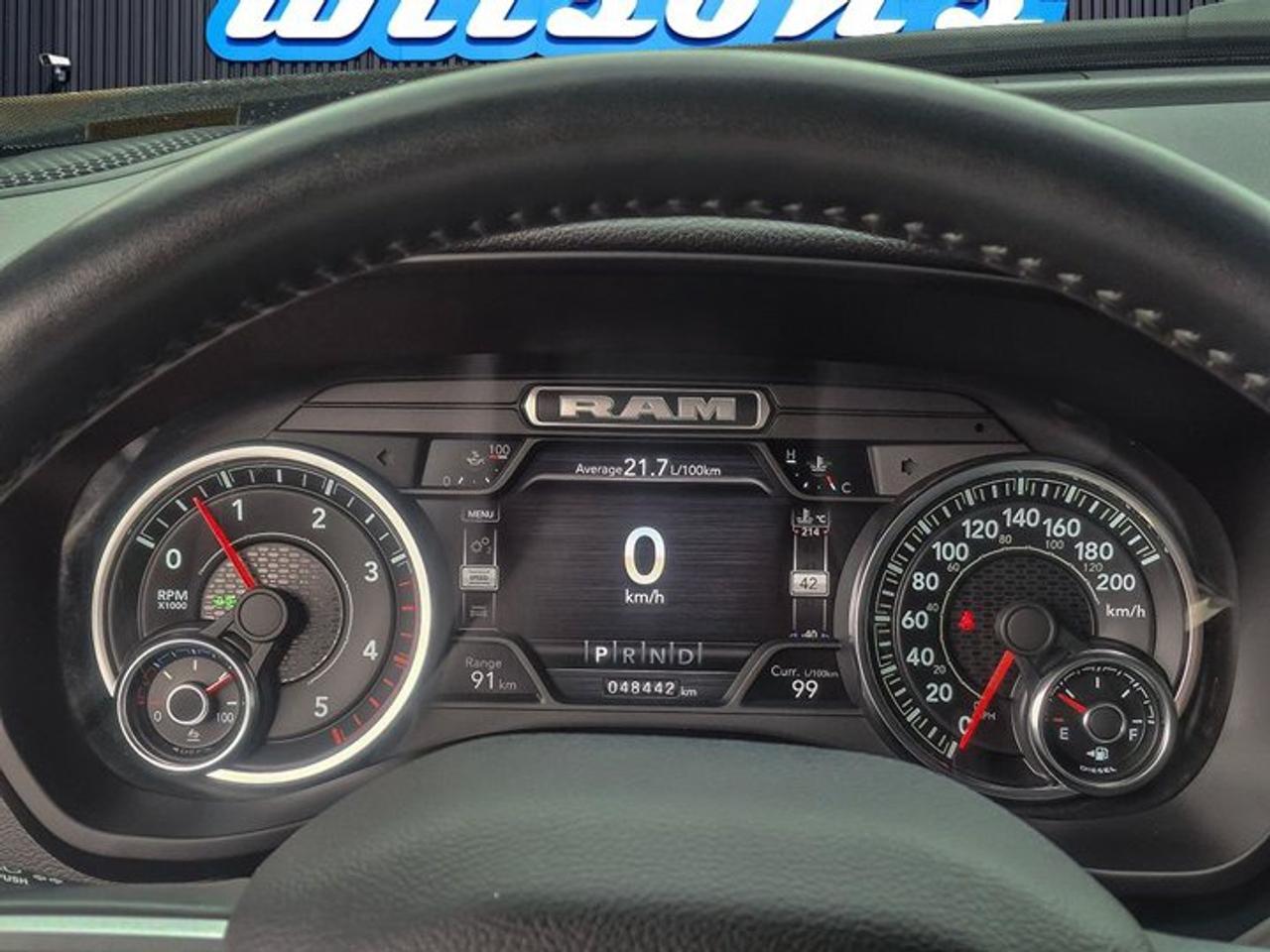 2022 RAM 3500 Big Horn Mega Cab DRW 4X4 | 6.7L H.O. Cummins Diesel | AISIN Trans | Night Edition | 360 Cam & More! Photo