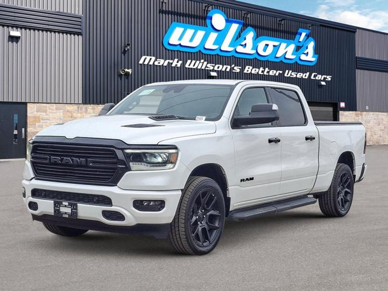 2023 RAM 1500 Laramie Crew 4x4 | 5.7L Hemi | Night Edition | Leather | Heated + Cooled Seats | and More ! Photo