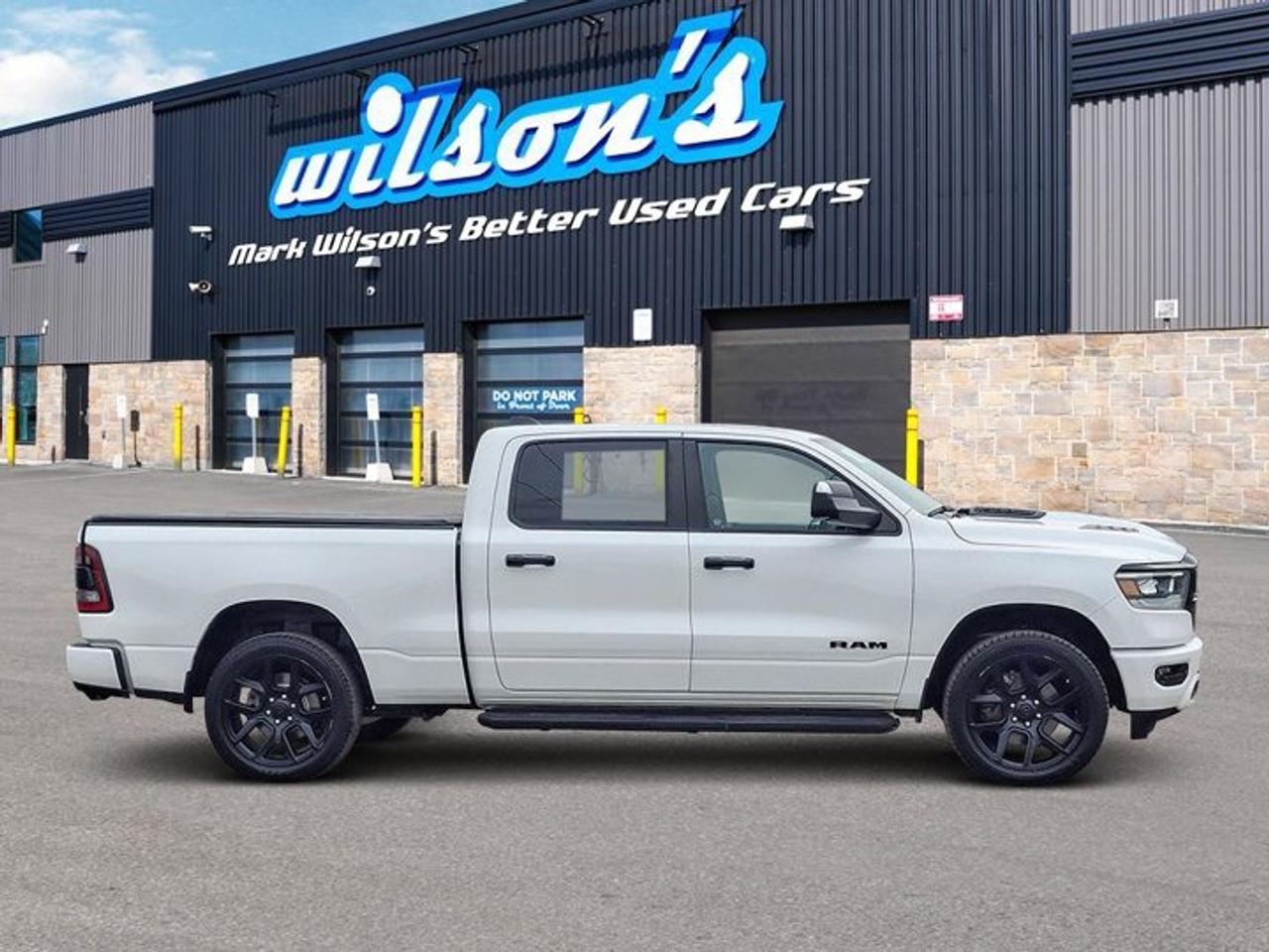 2023 RAM 1500 Laramie Crew 4x4 | 5.7L Hemi | Night Edition | Leather | Heated + Cooled Seats | and More ! Photo