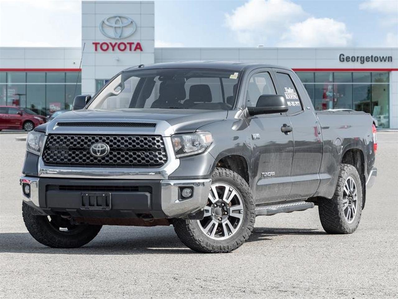 Used 2018 Toyota Tundra 4x4 Dbl Cab SR5 Plus 5.7 6A Backup Cam | Assist Steps | V8 | Trailer Brake | Plus for sale in Georgetown, ON