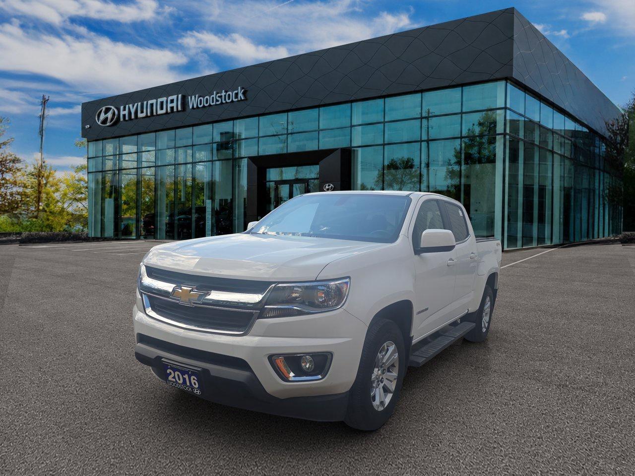 Used 2016 Chevrolet Colorado Crew 4x4 LT Short Box LT 4WD for sale in Woodstock, ON