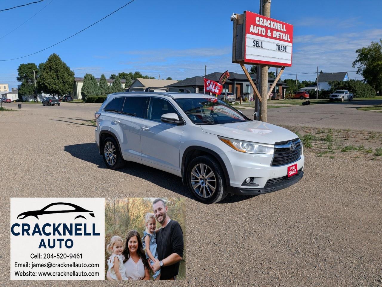 Used 2016 Toyota Highlander AWD 4DR XLE for sale in Carberry, MB