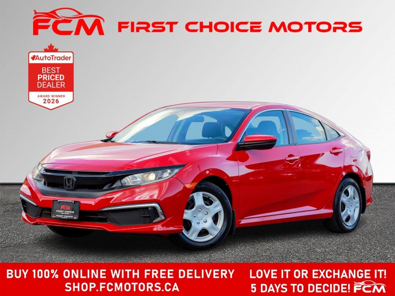 2021 Honda Civic LX | FULLY CERTIFIED WITH WARRANTY Photo