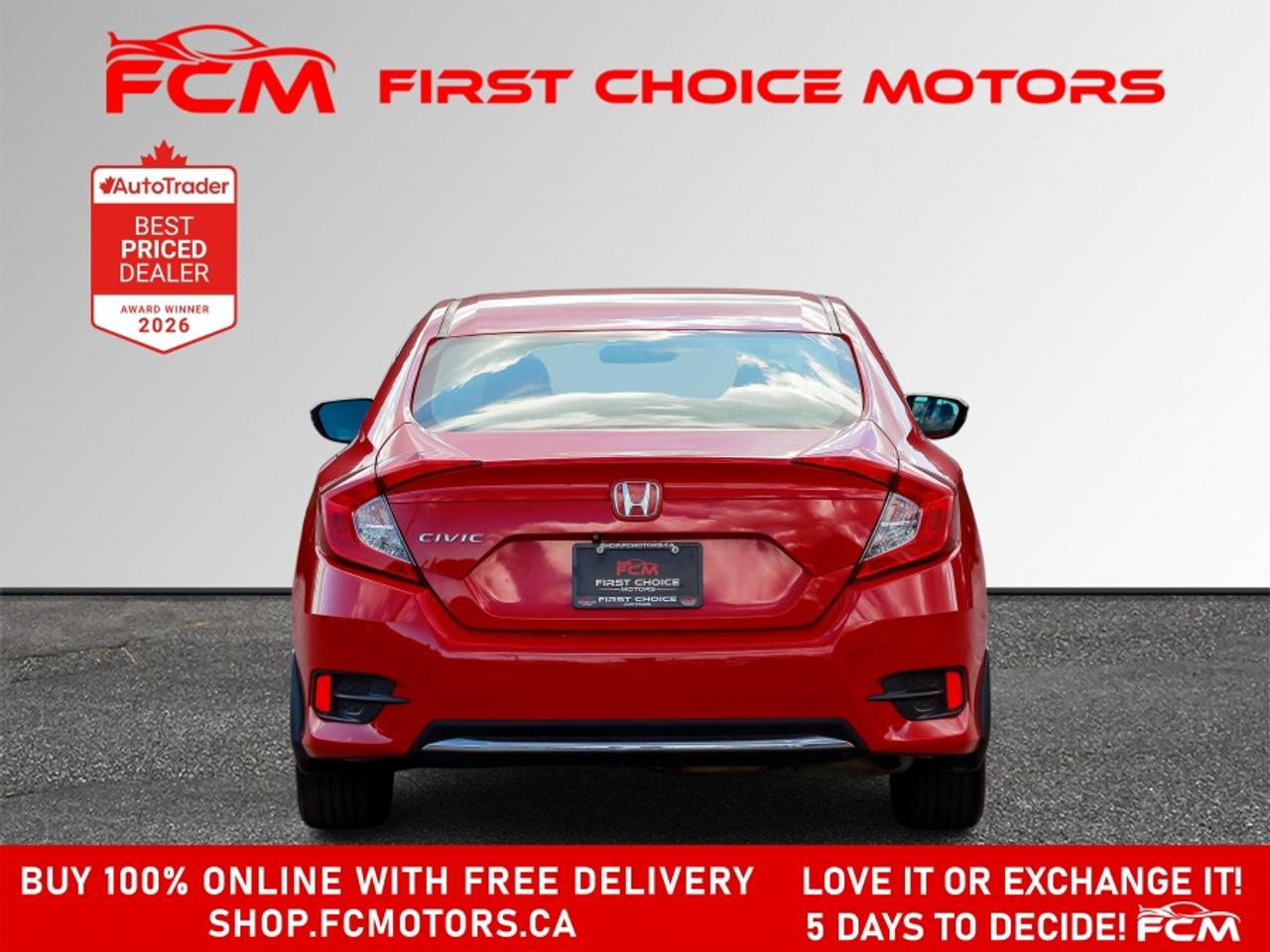 2021 Honda Civic LX | FULLY CERTIFIED WITH WARRANTY Photo