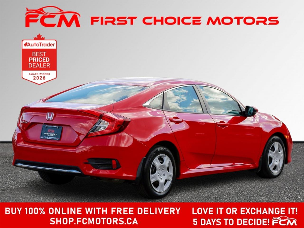2021 Honda Civic LX | FULLY CERTIFIED WITH WARRANTY Photo