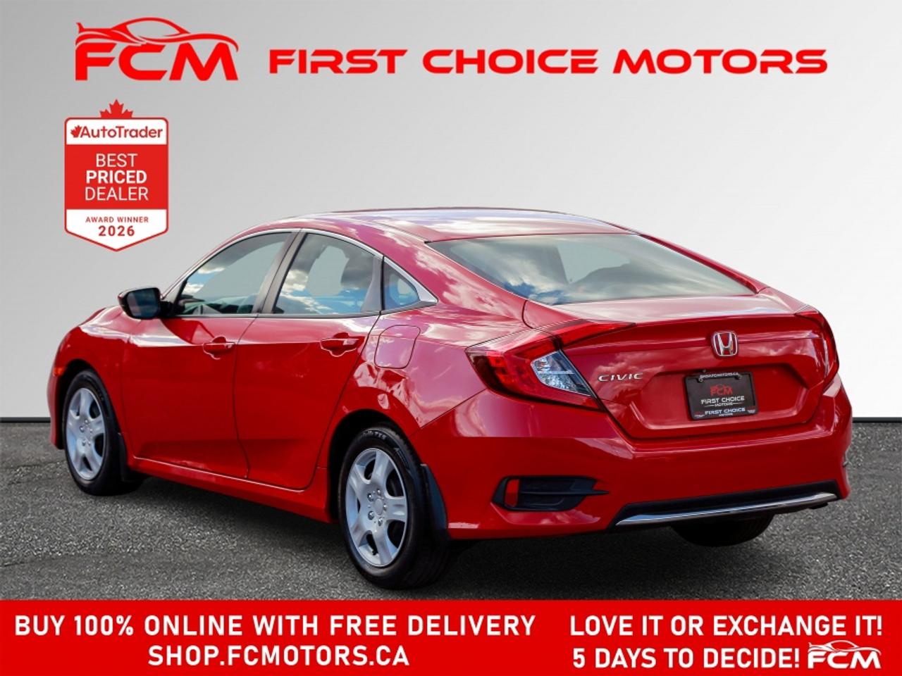 2021 Honda Civic LX | FULLY CERTIFIED WITH WARRANTY Photo