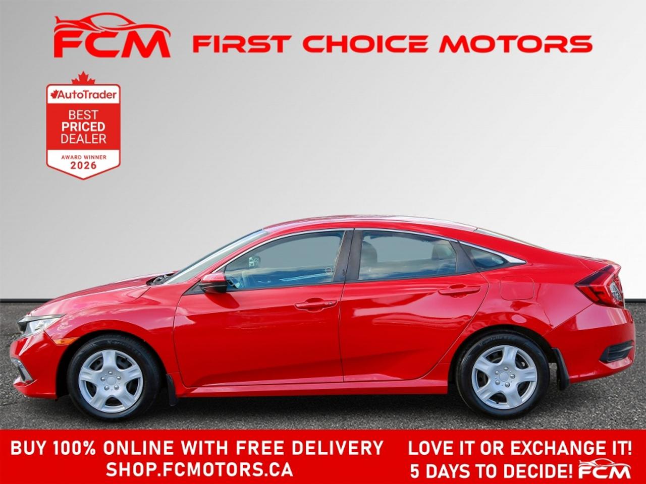 2021 Honda Civic LX | FULLY CERTIFIED WITH WARRANTY Photo