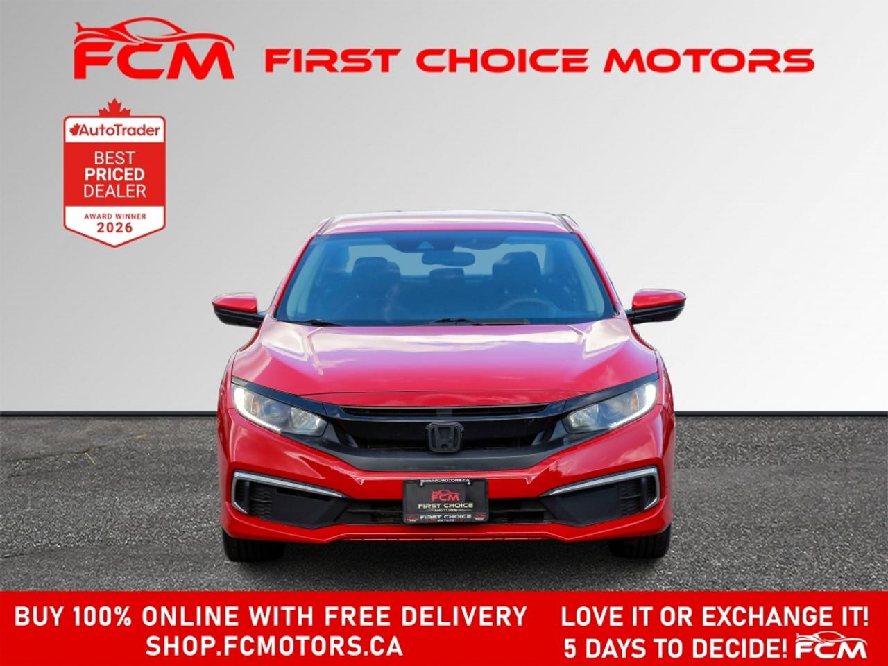 2021 Honda Civic LX | FULLY CERTIFIED WITH WARRANTY Photo
