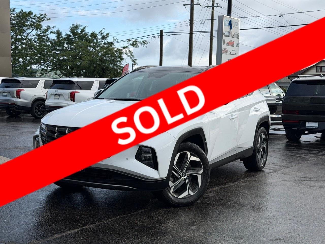 <p>Experience the ultimate in style and capability with the 2023 Hyundai Tucson Hybrid Ultimate AWD in striking white, complemented by a sophisticated black interior. Equipped with an advanced all-wheel-drive system and smooth automatic transmission, this SUV offers exceptional handling and performance for any road.</p><p>The sleek exterior is enhanced by alloy wheels and a sunroof, perfectly blending elegance and functionality. Inside, indulge in the luxury of black leather seats and a conveniently arranged dashboard. The Tucson's smart design offers power seats, power windows, and remote start for effortless comfort and control.</p><p>Stay connected and safe with cutting-edge technology features. The intuitive navigation system, Bluetooth connection, and smart device integration ensure an engaging driving experience. Safety is prioritized with features like adaptive cruise control, backup camera, lane assist, parking sensors, and automatic parking to make every journey secure and relaxed.</p><p>Ideal for those seeking reliable performance with a touch of luxury, this Tucson Hybrid caters to families and adventurers alike. Contact Bourgeois Midland Hyundai today to learn more about how this exceptional vehicle can enhance your driving experiences.</p> <p><strong>Why Choose the Bourgeois Auto Group?</strong></p><p>For 80 years, Bourgeois Auto Group has been delivering exceptional automotive experiences. Our factor trained teams work to ensure you receive the shopping experience you deserve; whether you're looking for a new or new-to-you vehicle.</p><p>Shop 24/7 with our online showroom and chat service, ensuring convenience every step of the way. No hidden fees, full disclosure, and every pre-owned vehicle comes with a Carfax® report for peace of mind.</p><p>We offer a wide selection of pre-owned vehicles, all competitively priced using real-time market data. Get the best deal on your purchase and trade-in with our free Live Market Analysis report.</p><p>Looking to sell your car? We buy any make or modelno purchase required. Our simple to use online trade valuation tool will provide you with a clear, transparent selling experience whether you buy our car or not.</p><p>Backed by hundreds dedicated employees across 4 convenient locations, were here to meet all your automotive needs. Visit us in Midland or Parry Sound and explore our inventory or schedule your next service today.</p> <p><strong>Financing Your Next Vehicle with Bourgeois Midland Hyundai:</strong></p><p>At Bourgeois Midland Hyundai, we make financing your next vehicle simple and stress-free! Our team works with trusted lenders to find flexible options tailored to your budget. Drive away with confidenceapply today!</p><p>Take advantage of our online pre-qualification tool, backed by Equifax and TD Bank to find the payment that works for you. Simply <a href=https://www.bourgeoishyundai.com/pre-qualify-for-financing/ rel=nofollow><strong>CLICK HERE</strong></a> to use our secure online credit tool with no impact to your credit. </p>