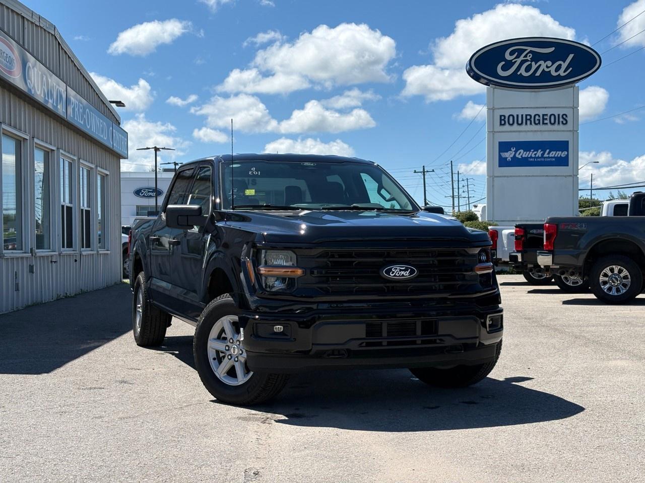 <p><span style=color:rgb( 58 , 80 , 95 )>The discount shown on vehicle represents the </span><u>Cash Purchase</u><span style=color:rgb( 58 , 80 , 95 )> discount and is inclusive of all non-stackable and stackable cash purchase discounts from Ford of Canada and Bourgeois Motors Ltd. and is offered in lieu of sub-vented lease or finance rates. To get details on current discounts applicable to this and other vehicles in our inventory for Lease and Finance customer, see a member of our team. All offers for lease or finance are On Approved Credit (OAC).While every effort is made to ensure the accuracy of discounts and programs, programs are subject to change without notice </span><span style=color:rgb( 119 , 119 , 119 )>and may not be accurate or completely current. While every reasonable effort is made to ensure the accuracy of this data, we are not responsible for any errors or omissions contained on these pages.</span></p> <p><strong>Why Choose the Bourgeois Auto Group?</strong></p><p>For 80 years, Bourgeois Auto Group has been delivering exceptional automotive experiences. Our factor trained teams work to ensure you receive the shopping experience you deserve; whether you're looking for a new or new-to-you vehicle.</p><p>Shop 24/7 with our online showroom and chat service, ensuring convenience every step of the way. No hidden fees, full disclosure, and every pre-owned vehicle comes with a Carfax® report for peace of mind.</p><p>We offer a wide selection of pre-owned vehicles, all competitively priced using real-time market data. Get the best deal on your purchase and trade-in with our free Live Market Analysis report.</p><p>Looking to sell your car? We buy any make or modelno purchase required. Our simple to use online trade valuation tool will provide you with a clear, transparent selling experience whether you buy our car or not.</p><p>Backed by hundreds dedicated employees across 4 convenient locations, were here to meet all your automotive needs. Visit us in Midland or Parry Sound and explore our inventory or schedule your next service today.</p> <p><strong>Financing Your Next Vehicle with Bourgeois Motors Ford in Midland:</strong></p><p>At Bourgeois Motors Ford, we make financing your next vehicle simple and stress-free! Our team works with trusted lenders to find flexible options tailored to your budget. Drive away with confidenceapply today!</p><p>Take advantage of our online pre-qualification tool, backed by Equifax and TD Bank to find the payment that works for you. Simply <a href=https://www.bourgeoismotors.com/free-credit-check/ rel=nofollow><strong>CLICK HERE</strong></a><strong> </strong>to use our secure online credit tool with no impact to your credit.</p>