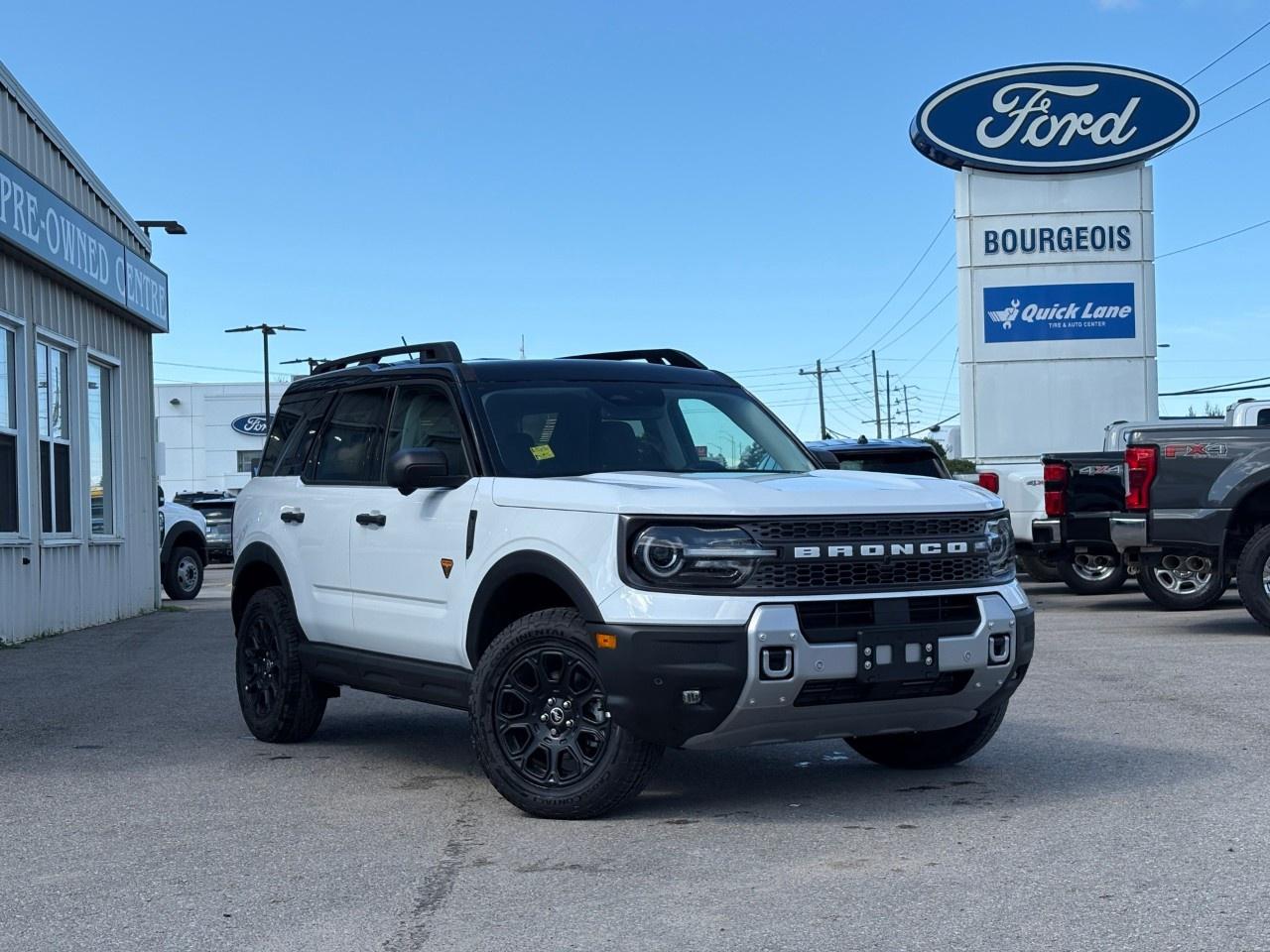 <p><span style=color:rgb( 58 , 80 , 95 )>The discount shown on vehicle represents the </span><u>Cash Purchase</u><span style=color:rgb( 58 , 80 , 95 )> discount and is inclusive of all non-stackable and stackable cash purchase discounts from Ford of Canada and Bourgeois Motors Ltd. and is offered in lieu of sub-vented lease or finance rates. To get details on current discounts applicable to this and other vehicles in our inventory for Lease and Finance customer, see a member of our team. All offers for lease or finance are On Approved Credit (OAC).While every effort is made to ensure the accuracy of discounts and programs, programs are subject to change without notice </span><span style=color:rgb( 119 , 119 , 119 )>and may not be accurate or completely current. While every reasonable effort is made to ensure the accuracy of this data, we are not responsible for any errors or omissions contained on these pages.</span></p> <p><strong>Why Choose the Bourgeois Auto Group?</strong></p><p>For 80 years, Bourgeois Auto Group has been delivering exceptional automotive experiences. Our factor trained teams work to ensure you receive the shopping experience you deserve; whether you're looking for a new or new-to-you vehicle.</p><p>Shop 24/7 with our online showroom and chat service, ensuring convenience every step of the way. No hidden fees, full disclosure, and every pre-owned vehicle comes with a Carfax® report for peace of mind.</p><p>We offer a wide selection of pre-owned vehicles, all competitively priced using real-time market data. Get the best deal on your purchase and trade-in with our free Live Market Analysis report.</p><p>Looking to sell your car? We buy any make or modelno purchase required. Our simple to use online trade valuation tool will provide you with a clear, transparent selling experience whether you buy our car or not.</p><p>Backed by hundreds dedicated employees across 4 convenient locations, were here to meet all your automotive needs. Visit us in Midland or Parry Sound and explore our inventory or schedule your next service today.</p> <p><strong>Financing Your Next Vehicle with Bourgeois Motors Ford in Midland:</strong></p><p>At Bourgeois Motors Ford, we make financing your next vehicle simple and stress-free! Our team works with trusted lenders to find flexible options tailored to your budget. Drive away with confidenceapply today!</p><p>Take advantage of our online pre-qualification tool, backed by Equifax and TD Bank to find the payment that works for you. Simply <a href=https://www.bourgeoismotors.com/free-credit-check/ rel=nofollow><strong>CLICK HERE</strong></a><strong> </strong>to use our secure online credit tool with no impact to your credit.</p>