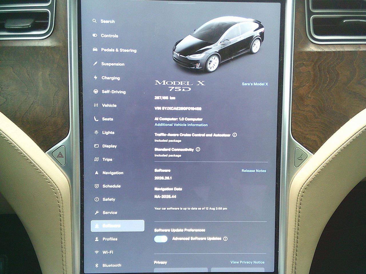 2016 Tesla Model X 75D AWD 7 PASS+TOW ATTACHMENT Photo