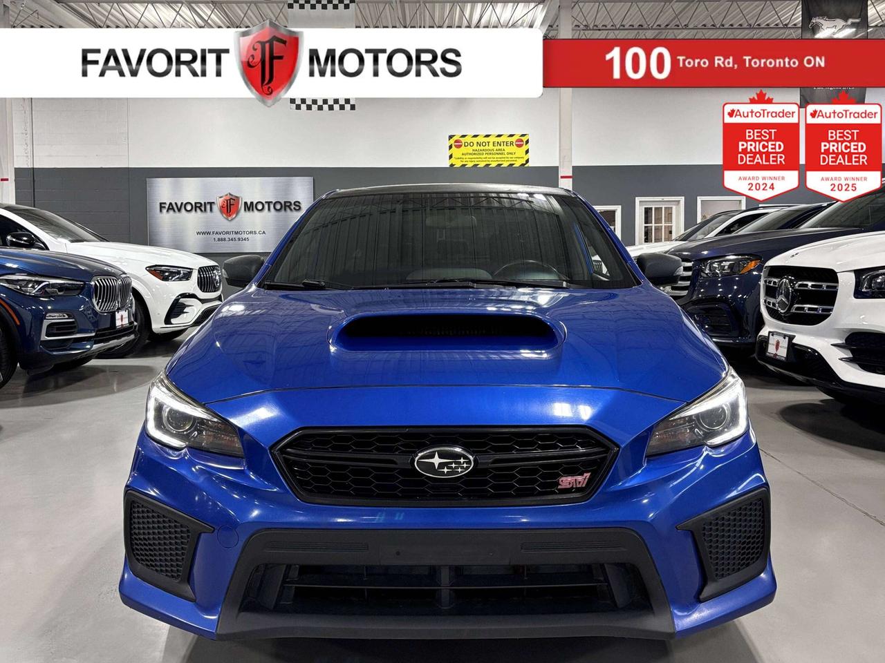 Used 2018 Subaru WRX STI Sport-tech|AWD|NAV|RECARO|HARMANKARDON|MANUAL| for sale in North York, ON