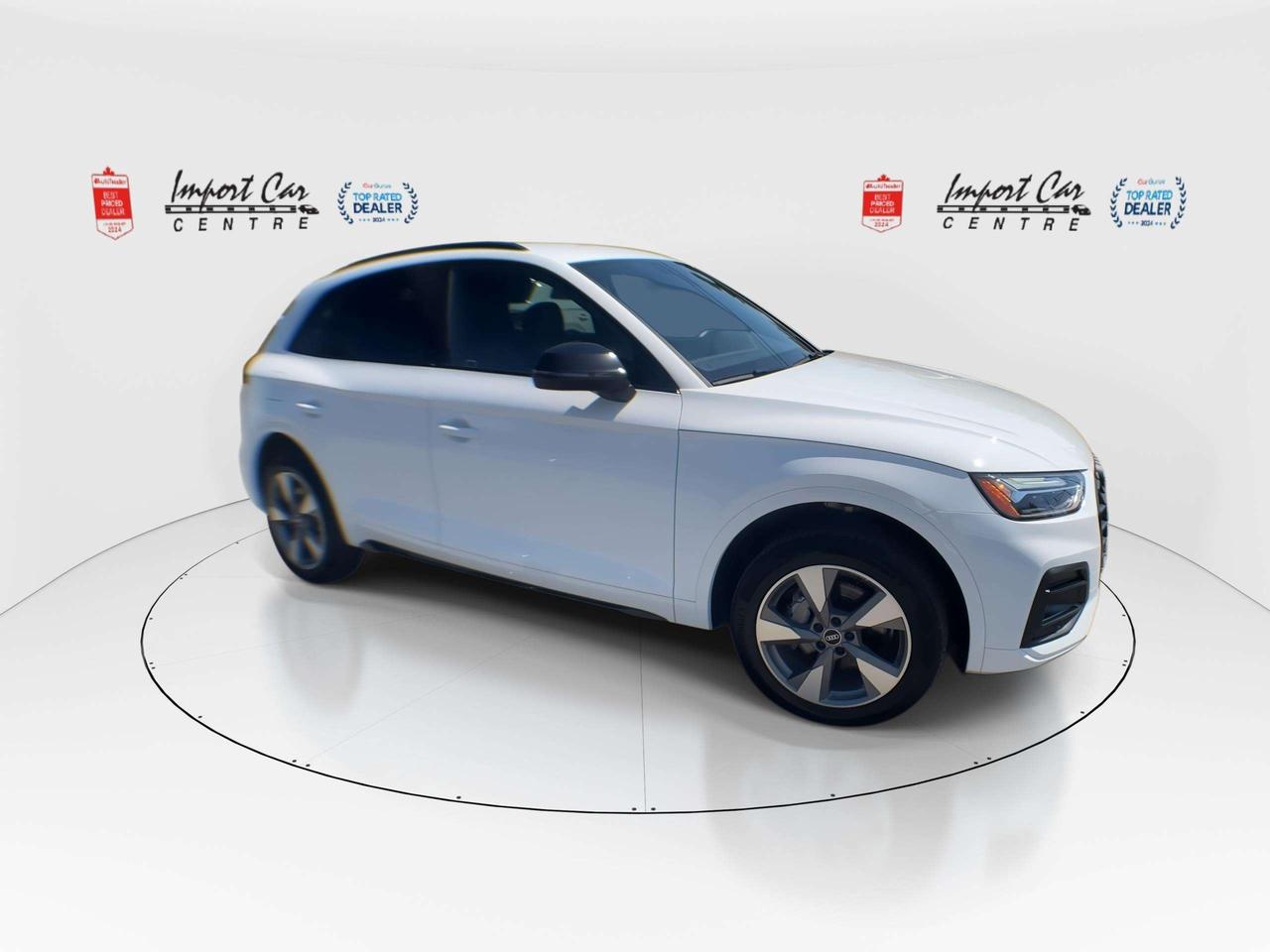 2023 Audi Q5 45 Komfort VORSPRUNG EDITION, LEATHER, BLIS, SEAT MEMORY, LANE ASSIST, BK. CAM, HTD. SEATS Photo5