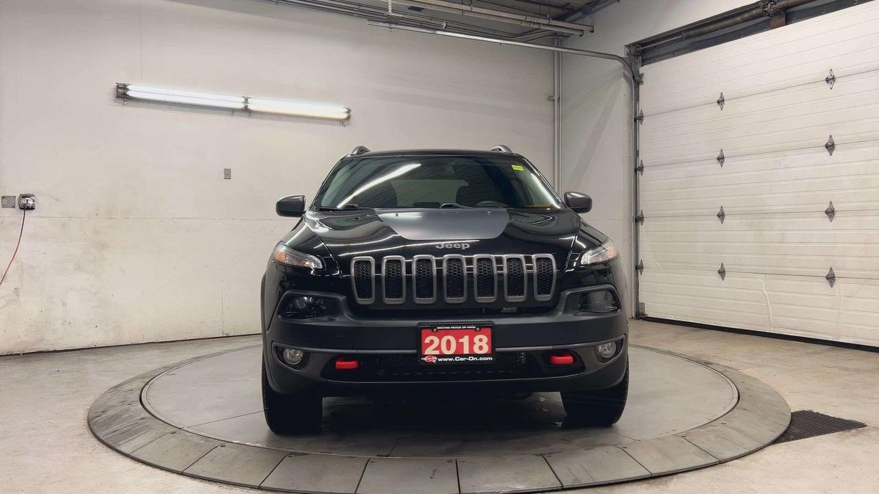 2018 Jeep Cherokee TRAILHAWK 4X4 | V6 | ONLY 43,000KMS!|NAPPA LEATHER Photo3