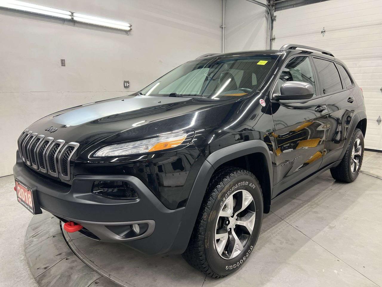 2018 Jeep Cherokee TRAILHAWK 4X4 | V6 | ONLY 43,000KMS!|NAPPA LEATHER Photo