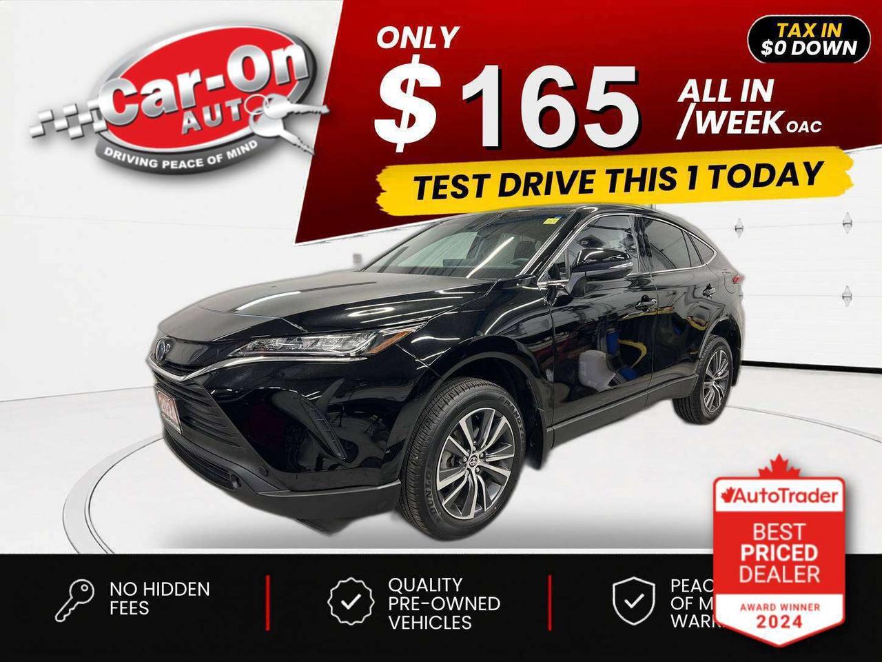 $0 DOWN $165/WEEK ALL IN INCLUDING ONTARIO TAXES O.A.C* Hybrid All-wheel drive w/ heated seats, 8-inch touchscreen w/ Android Auto/ Apple CarPlay, 18-inch alloys, blind spot monitor, rear cross-traffic alert, pre-collision system, lane departure warning, adaptive cruise control, backup camera, wireless charger, dual-zone climate control, automatic headlights w/ auto highbeams, keyless entry w/ push start, power liftgate, power seat, power windows, power mirrors, power locks, Bluetooth and Sirius XM!!